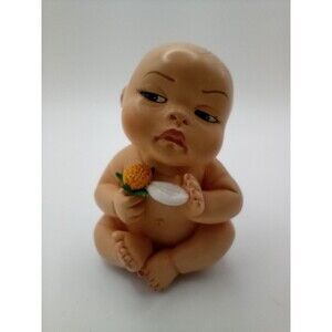 Vintage QVC Marie Osmond Wee Bees Babies Figure Flower SOLD OUT Collectible